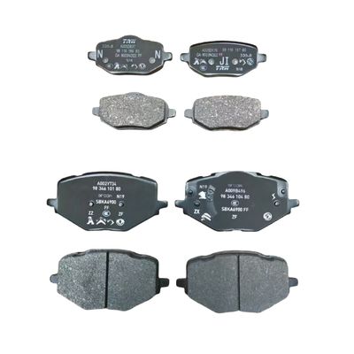 Automotive Brake Pads YL01520980 YL01599480 Peugeot 2008 Citroen Spare Parts