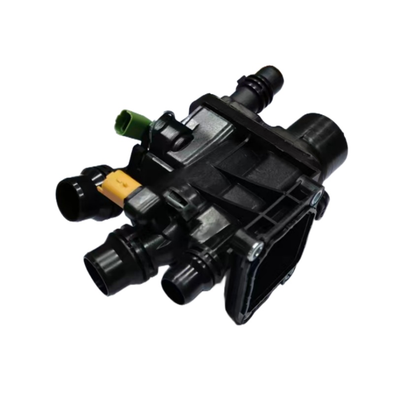 Brand New Auto Thermostat Housing Assembly OE 9812131480 3553499 for Peugeot 2008 208 308 408 5008 508 with 12 Months Quality Assurance